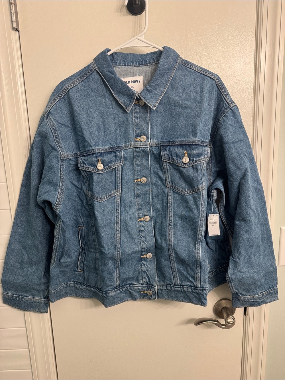 Old Navy Classic Medium Blue Denim Jacket